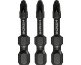 Biti De Impact Cruce, Hikoki 1/4" Pz2 38mm, 3 Bucati
