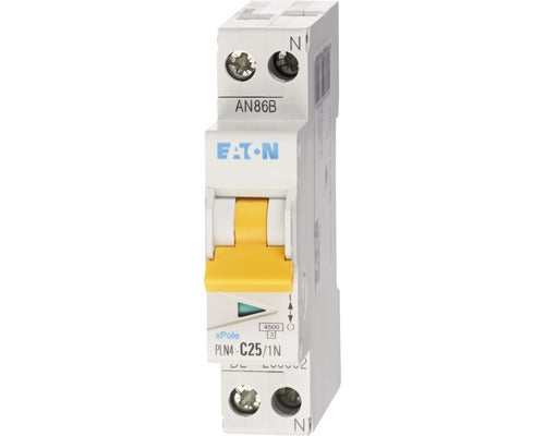 Disjunctor Electric Modular Eaton Xpole 1p+n 25a 4, 5ka, Curba C