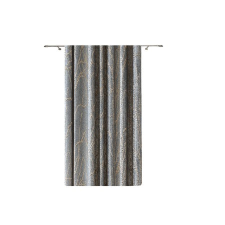 Draperie Cu Inele Norrland Gri/auriu 140x245 Cm