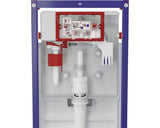 Rezervor WC incastrat VEPORIT ICUBOX, cu cadru de instalare & compartiment pastile odorizante, 2,5 - 9 l, 51x112 cm