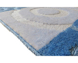 Set covorase baie antiderapante Brize, 2 piese, 50x80 cm, albastru