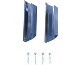 Maner Aluminiu Pentru Plasa Tantari, Gri, Set 2 Buc