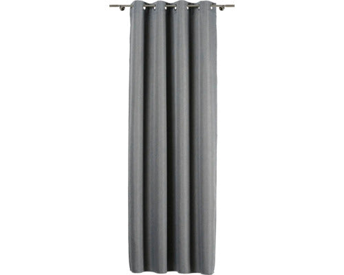 Draperie Cu Inele Butler Gri 140x245 Cm