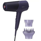Uscator de par ionic, Philips, Series 5000 BHD514/00, 2300 W, 3 trepte de viteza, 3 trepte de temperatura, Violet