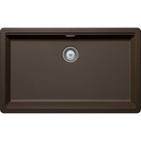 Chiuveta granit Schock Greenwich N-100XL Bronze Cristadur 750 x 455 mm, adancime cuva 200 mm, montare sub blat