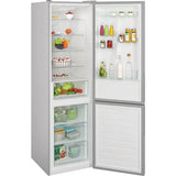 Combina frigorifica CANDY CCE4T620ES, No Frost, 377 l, H 200 cm, Clasa E, Wi-Fi, argintiu