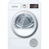Uscator de rufe Neff R8580X2EU, 8 kg, Clasa A++, Tehnologie AutoDry, Display LED, Pornire intarziata, Alb
