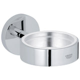 Suport de perete Grohe Essentials, fixare ascunsa, Crom