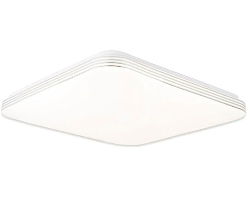 Plafoniera Cu Led Integrat Ocean Hs Rc 36w 3600 Lumeni Ø40 Cm Lumina Alba 3000-6500k, Incl. Telecomanda, Alb