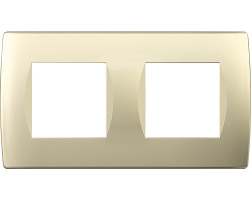 Rama Aparataje Tem Soft 2x2 Module, Auriu