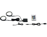 Banda Led Paulmann 2x50 Cm 2x1, 25w, Lumina Rgb, Alimentare Usb, Incl. Telecomanda