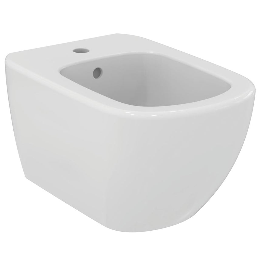 Bideu suspendat Ideal Standard Tesi T457001, ceramica, alb