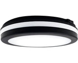 Plafoniera Cu Led Integrat Comet 20c 15w 1500 Lumeni, Pentru Baie Ip54, Negru