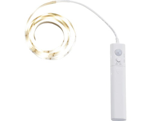 Banda Led 100 Cm 2, 8w, Lumina Neutra, Senzor Miscare, Alimentare Cu Baterii