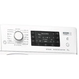 Masina de spalat rufe Slim Whirlpool FWSD81283WVEEN, 8 kg, 1200 rpm, Clasa D, FreshCare+, Steam Refresh, Steam Hygiene, Tehnologia al-6lea Simt, Motor Inverter, Display LCD, Alb