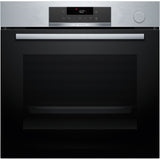 Cuptor incorporabil Bosch HRG532BS3, 71 L, Electric, Multifunctional, 7 functii, Grill, Touch control, Added Steam, Air Fry, AutoPilot15, Autocuratare EcoClean + hidrolitica, Clasa A+, Inox
