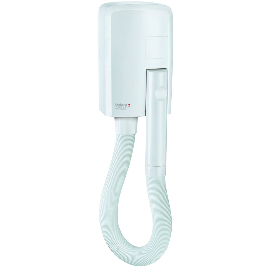 Uscator de par Valera Hotello BLDC 1500W, Montare pe perete, Alb