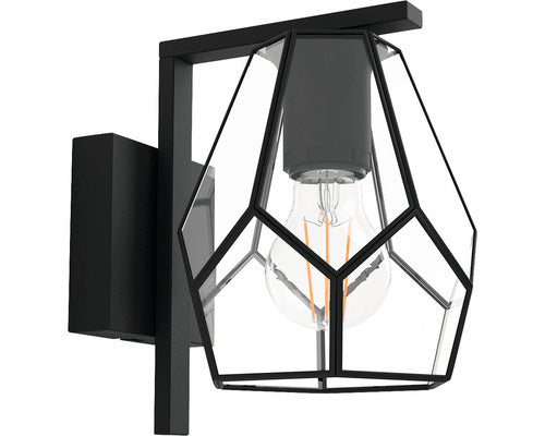 Aplica In Jos Mardyke E27 Max. 1x40w, Negru