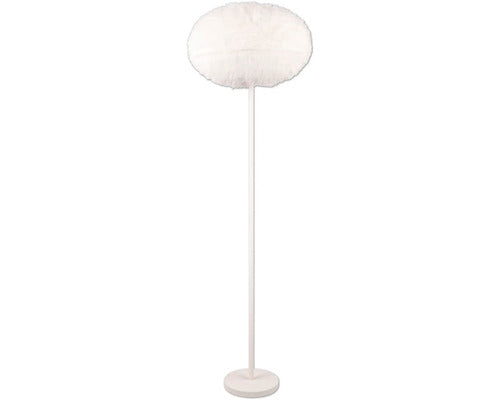 Lampadar Furry, Plus Sintetic/bej Nisipiu