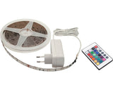 Banda Led Rgb Verpackungsdesign 5m 22w, Inclunde Telecomanda & Alimentator