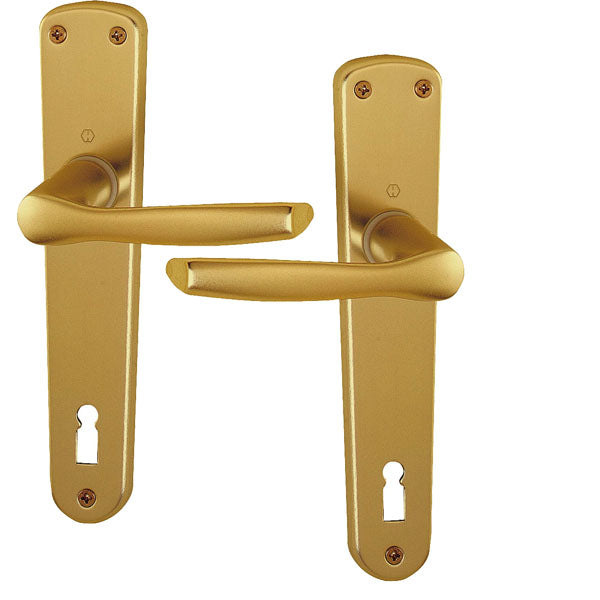 Maner usa, Hoppe, Milano F4, 90 mm, Auriu