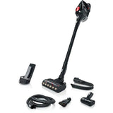 Aspirator Vertical BOSCH Unlimited Gen2 Serie 8 BCS82POW15, 0.4l, 18V, Autonomie maxima 45 min, motor TurboSpin, Negru