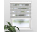 Rulou Dublu Soluna D-r7 Gri 40x175 Cm, Caseta Alba