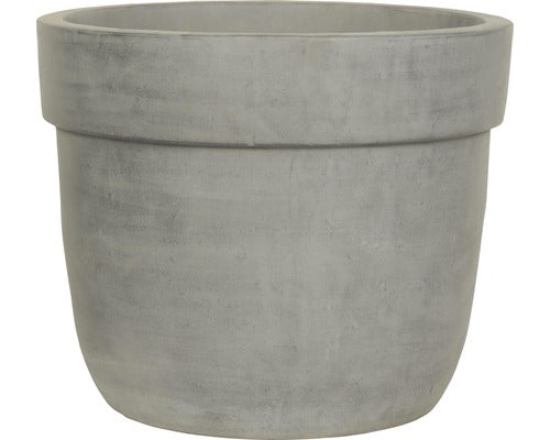 Ghiveci Teracota, Ø 26 Cm, H 21 Cm, Gri