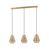 Lusta cu pendul, Eglo, 3xE27, Auriu