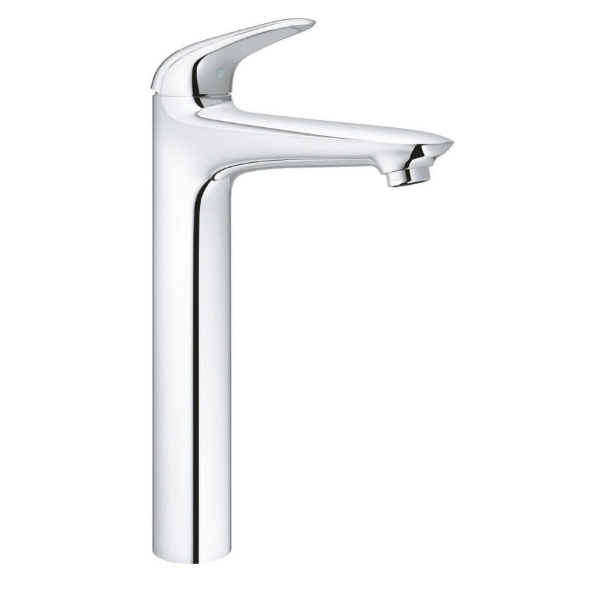 Baterie lavoar Grohe Eurostyle 23719003, 1/2'', monocomanda, marimea XL, cartus ceramic, limitator temperatura, Crom