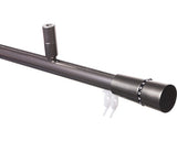 Galerie Simpla Aluminiu, Prindere De Tavan, Ø 20 Mm Inox 100 Cm - Capat Royal