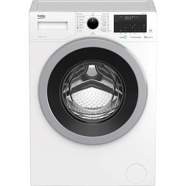 Masina de spalat rufe frontala BEKO WUE 8736 XSTN NEW, HomeWhiz, 8 kg, 1400rpm, Clasa C, Alb