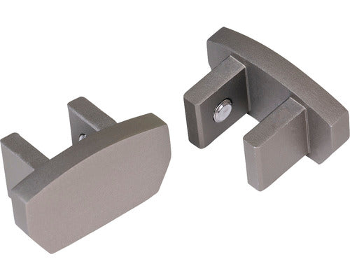 Set 2 Capete Aluminiu Pentru Bara Perdea Elr200-51, Bronz