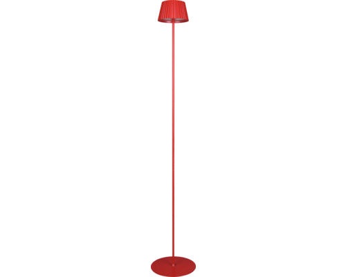 Lampadar Cu Led Integrat Suarez 2w 200 Lumeni, Pentru Exterior Ip44, Incarcare Usb, Rosu
