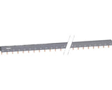 Bara Busbar Tip Pieptene Schneider Acti9 3p+n 100a 57x, Pentru Tablouri Electrice, Marcaj N/l1/n/l2/n/l3