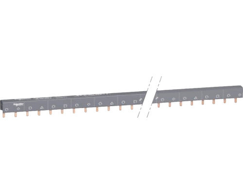 Bara Busbar Tip Pieptene Schneider Acti9 3p+n 100a 57x, Pentru Tablouri Electrice, Marcaj N/l1/n/l2/n/l3