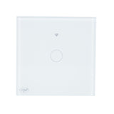 Intrerupator inteligent cu touch PNI SafeHome PT101L, Wi-Fi, 10A, App Tuya Smart, compatibil cu Alexa si Google Assistant - Live Wire, fara nul