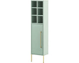 Dulap Baie Midi Sarah 300, 1 Usa, PAL, 130,6x30,4 cm, Verde Menta