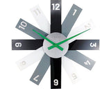 Ceas Perete Nextime Plexi Alb/negru Ø 40 Cm
