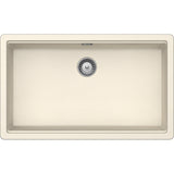 Chiuveta granit Schock Greenwich N-100XL Magnolia Cristadur 750 x 455 mm, adancime cuva 200 mm, montare sub blat