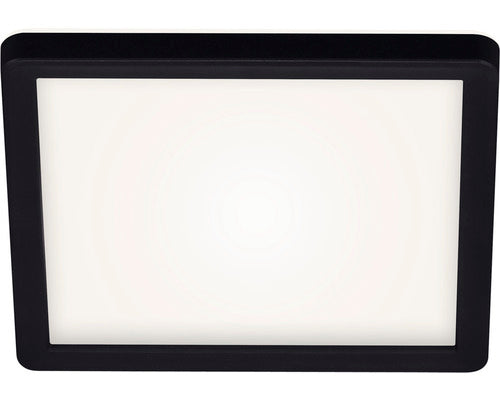 Plafoniera Cu Led Integrat Slim 12w 1400 Lumeni, Negru