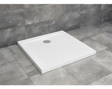 Cadita de Dus Patratra Radaway Doros C, 100x100x5 cm, Acril, SDRC1010-01, Alb