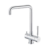 Baterie bucatarie cu functie filtrare OS 229, monocomanda, 2 canale apa, aerator anticalcar, crom