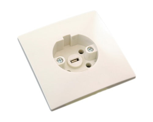 Priza Cu Impamantare Perilex 16a, Alba