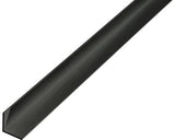 Cornier Aluminiu Alberts 20x20x1 Mm, Lungime 1m, Negru, Eloxat