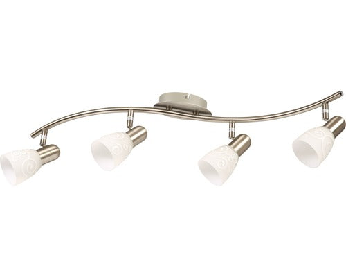 Lustra Spot Rabalux Harmony, E14, 4x40W, Crom satinat