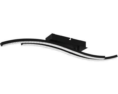 Plafoniera Cu Led Integrat Lejias 22w 2600 Lumeni, Negru