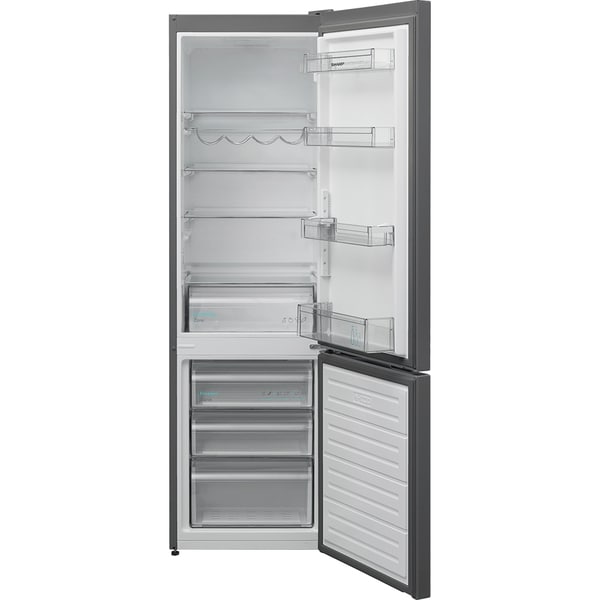 Combina Frigorifica SHARP SJ-BB05DTXLE-EU, 288 l, H 180 cm, Clasa E, Argintiu
