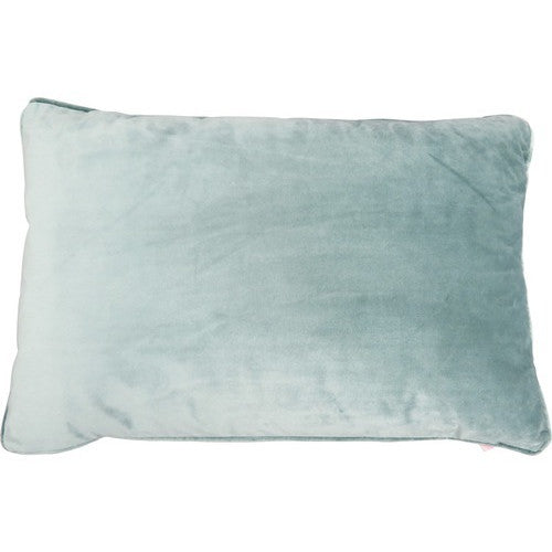 Perna decorativa dreptunghiulara SoleVito Velvet catifelata, verde menta, 40x60 cm
