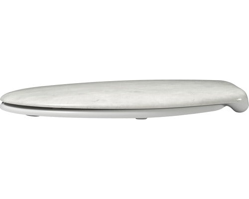 Capac WC FORM & STYLE Brooklyn, inchidere lenta, alb 39,7-47,6x36,2 cm